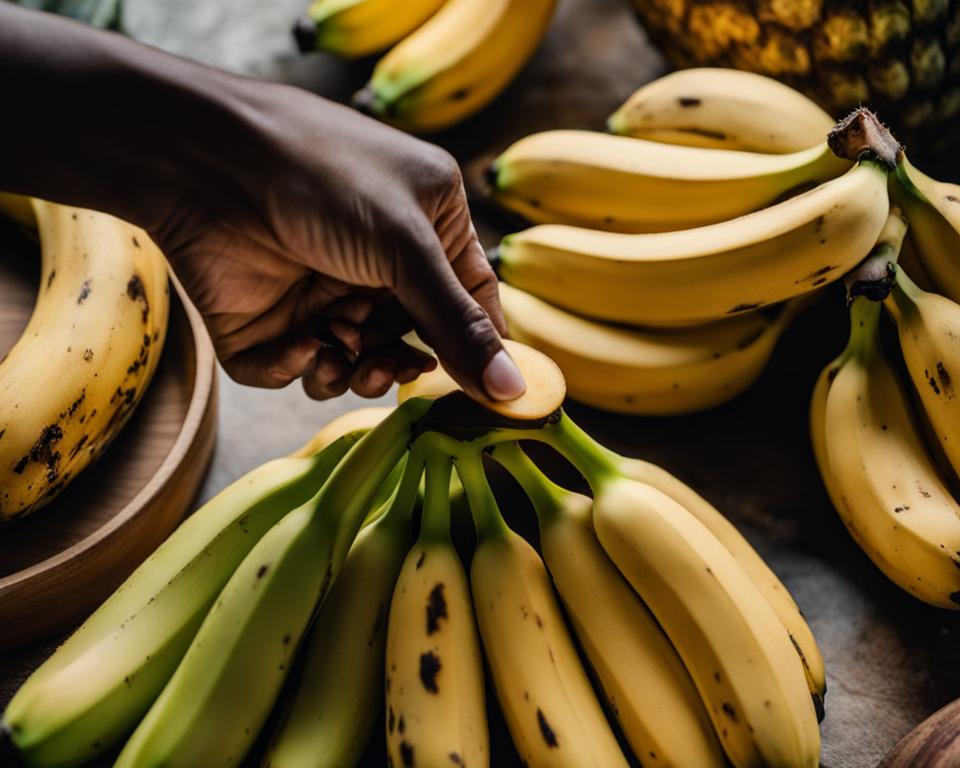 cara memilih buah pisang yang matang